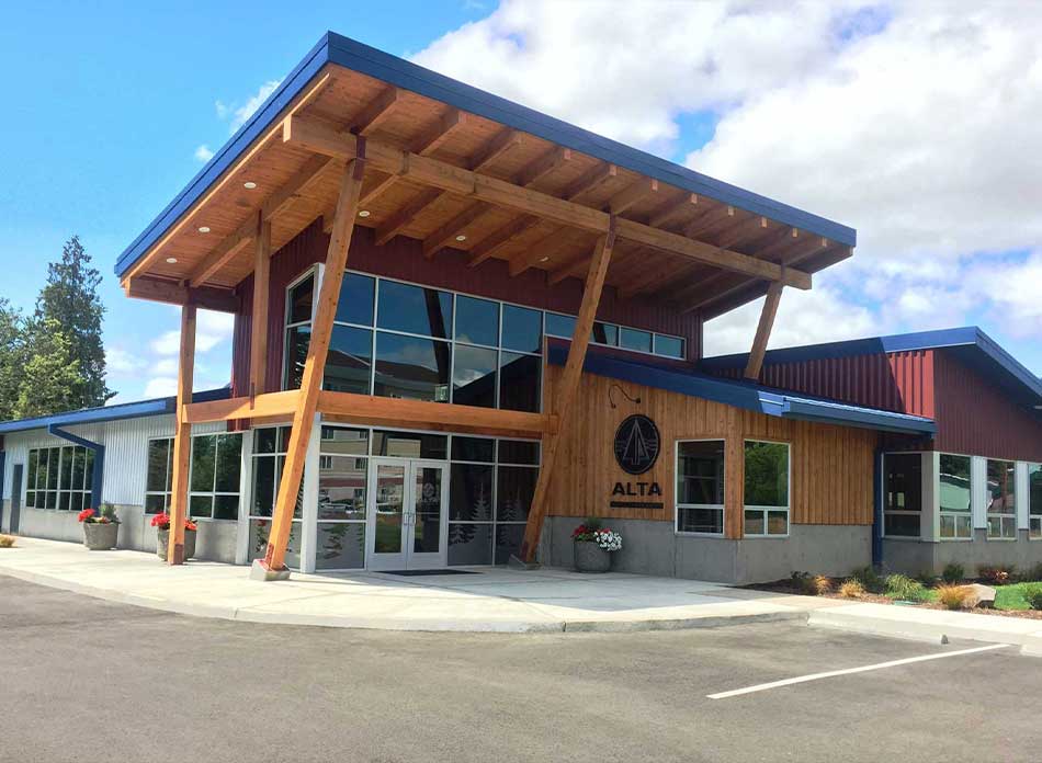 alta forest products exterior - architectural services firm longview wa designs commercial